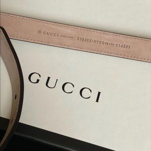 Gucci belt
